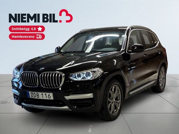 BMW X3 xDrive20d Dragkrok Rattvärme Navigation S&V-däck - 2021