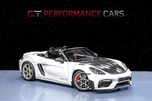 Porsche 718 Spyder RS Weissach Backkamera PDLS Sport-Chrono 1 ägare - 2024