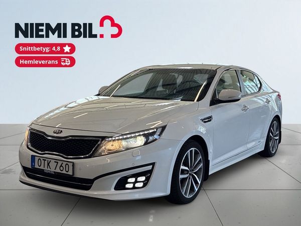 Kia Optima 1.7 CRDi Business S&V-Hjul/Mvärm/Drag/Kamera/Helskinn - 2015