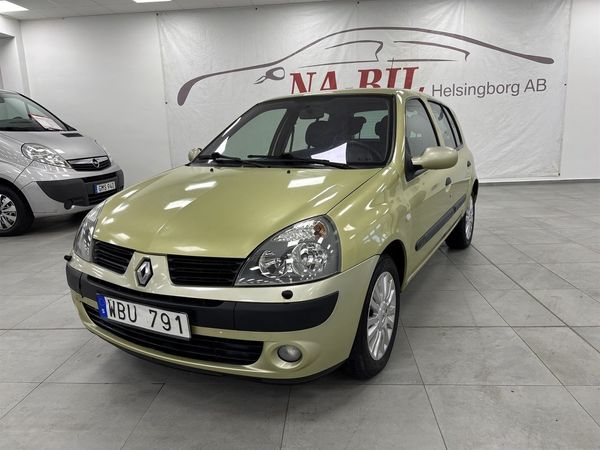 Renault Clio 5-dörrars Halvkombi 1.2 Manuell, 75hk - 2004