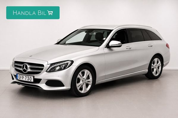 Mercedes C220 T d Avantgarde M-Värm Drag Halvskinn SoV - 2017