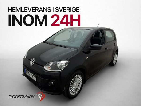 Volkswagen Up 1.0 MPI high Sensorer Navi Farthållare - 2016