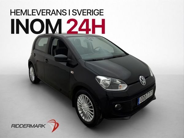 Volkswagen Up 1.0 MPI high P-Sensorer Navi Farthållare - 2016
