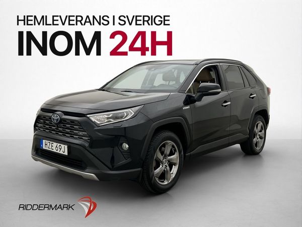Toyota RAV4 Hybrid AWD-i 222hk Executive Pano Läder Drag - 2021