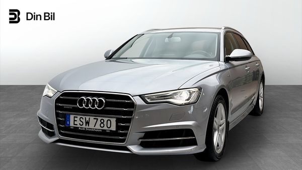 Audi A6 Avant 2.0 TDI 190HK Q S-Line NAV Läder - 2017