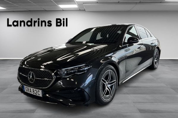 Mercedes E220 d 4MATIC AMG Line Advanced Plus / Värmare / MOMS - 2025