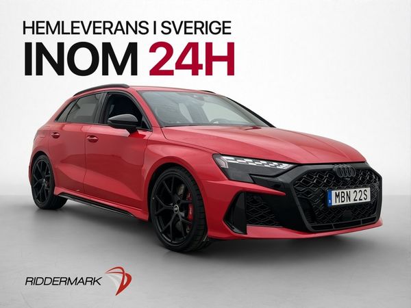 Audi RS3 Sportback Q 400hk Skalstolar Sportavgas Kolfiber - 2025