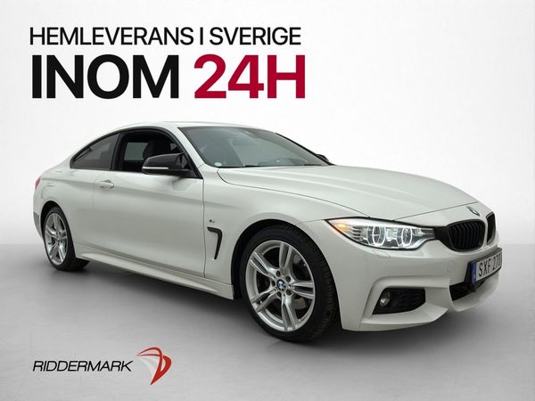 BMW 430 I 252hk Coupé M Sport HUD Värmare Adaptiv-Fart - 2016