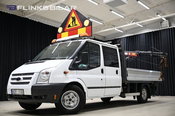 Ford Transit 2.2 TDCi 125HK AWD Flak|Kranbil|Maxilift|Lyfter-1760kg - 2014