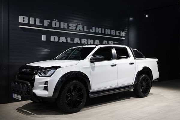 Isuzu D-Max Crew Cab XRX 1.9 CNG 4WD Värmare/Flaklock/Skärmbreddare - 2023