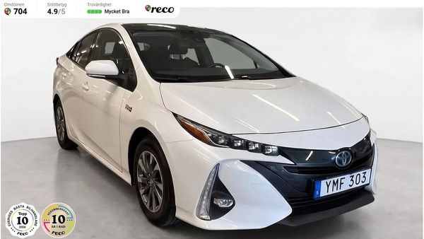 Toyota Prius Plug-in Hybrid 1.8 123hk Backkamera/Solceller - 2017