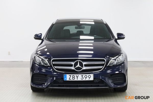 Mercedes E220 d 4M 9G-Tronic AMG Pano WideScreen P-värmare Drag - 2018