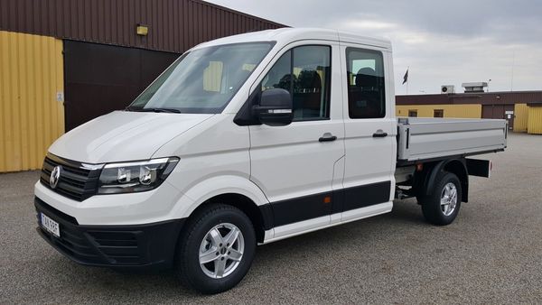Volkswagen Crafter 2.0 TDI 4Motion 4X4 Dubbelhytt 7sits Chassi Flak 2,7m - 2023