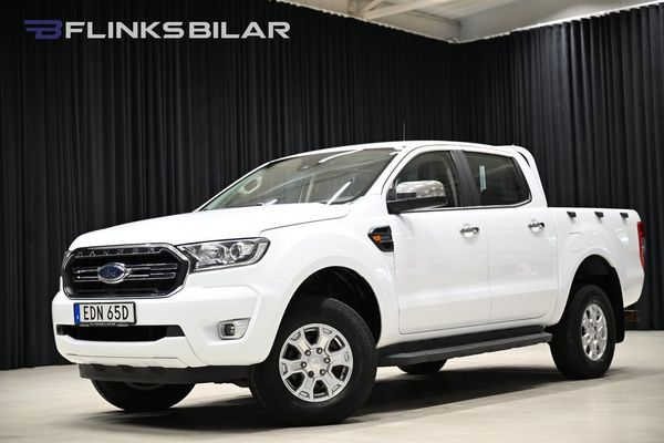 Ford Ranger 160HK Automat|Dubbelhytt|Drag|Värmare|B-kamera|Nykamrem - 2020