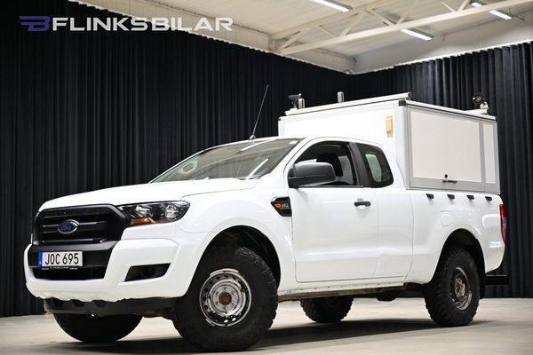 Ford Ranger 2.2 TDCi 4x4 160HK Kåpa|Drag|Värmare|Kamkedja|Leasbar - 2017