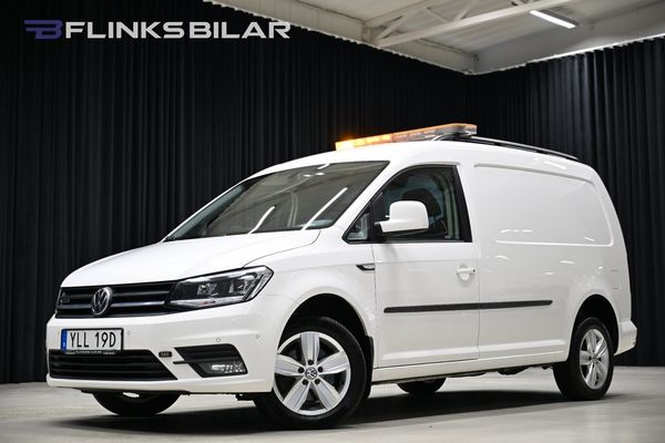 Volkswagen Caddy Maxi DSG 150HK Inredd|Nedlackad|Drag|Värmare|EnÄgare|Leasbar - 2020