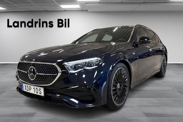 Mercedes E300 AMG Night Drag Distronic 360Kamera Minnesstolar - 2025
