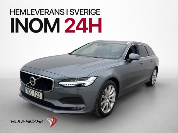 Volvo V90 D5 AWD 235hk Momentum Navi D-Värm Halvskinn Drag - 2017