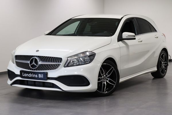 Mercedes A180 AMG Line exteriör - 2018