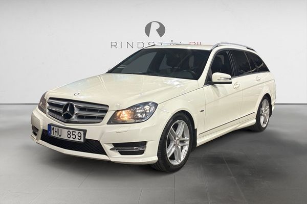 Mercedes C220 T CDI 170 HK AUT AMG 15700MIL NYSERV 17" - 2012