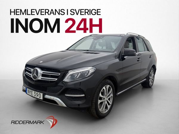 Mercedes GLE500 e e 4M 442hk Pano H/K 360° Värmare Drag - 2016