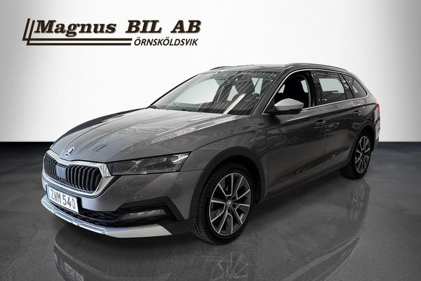 Skoda Octavia Scout 2.0 TDI 4x4 Drag Värmare Kamera Drag Moms - 2023