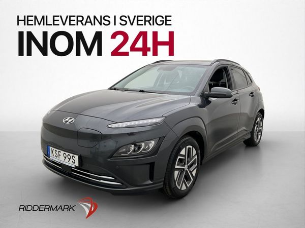 Hyundai Kona 64 kWh 204hk Essential Dragkrok Kamera KRELL - 2022