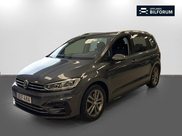 Volkswagen Touran 2.0 TDI DSG R-line 7-sits Drag D-värm - 2020