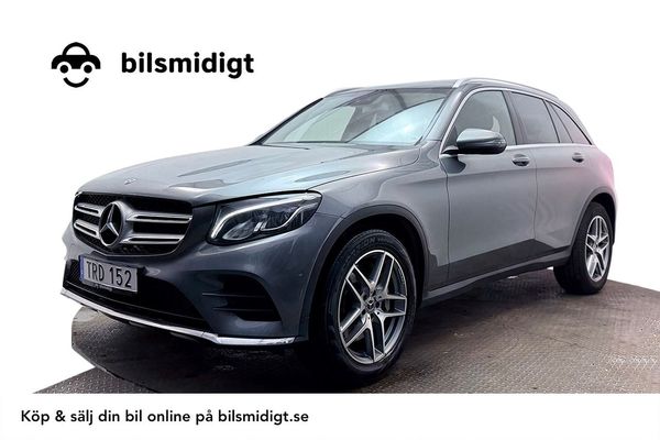 Mercedes GLC220 d 4M AMG Line Drag Pano Delläder Navi 170hk - 2019