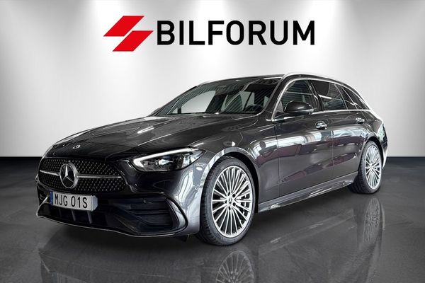 Mercedes C200 T 9G-Tronic AMG-LINE / PANO / DRAG / EL-STOL / NAVI - 2023