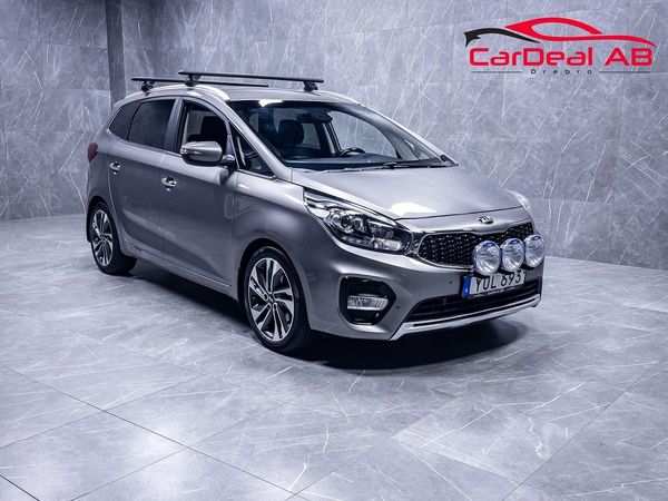 Kia Carens 1.7 VGT DCT 7-Sits Värmare Extraljus Kamera CarPlay - 2018