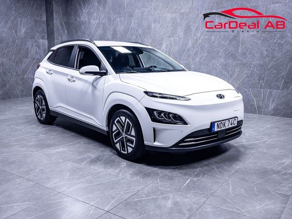Hyundai Kona 64 kWh 204hk Kamera Navi CarPlay Rattvärme Döda vinkel - 2022