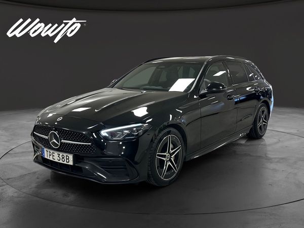 Mercedes C200 T 4MATIC AMG Night Drag Värmare Moms - 2022