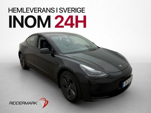 Tesla Model 3 Standard Range 283hk Pano Värmepump Läder MOMS - 2023