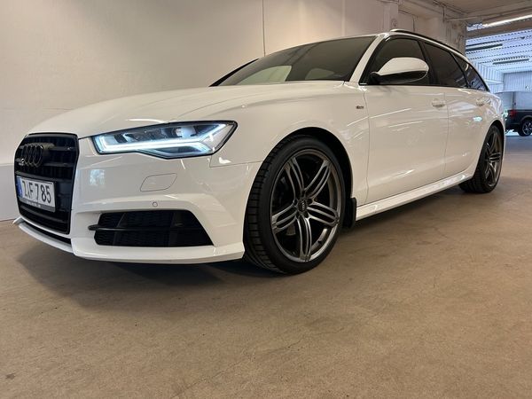 Audi A6 Avant 2.0 TDI quattro S-Line Drag Värmare Svart optik - 2018