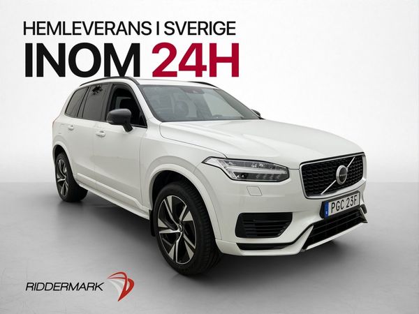 Volvo XC90 T8 Twin Engine AWD R-Design 7Sits Drag 360° B&W - 2020