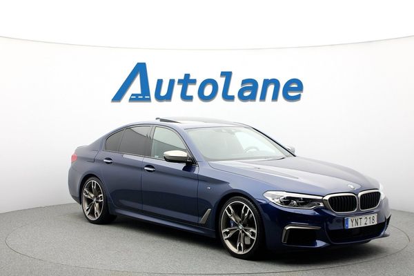 BMW M550 I xDrive Ultimate, B&W, Taklucka, Massage, HUD 462hk - 2018