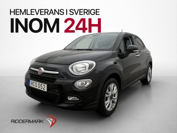 Fiat 500 X 1.4 140hk PopStar Rattvärme Farthållare Sensorer - 2016