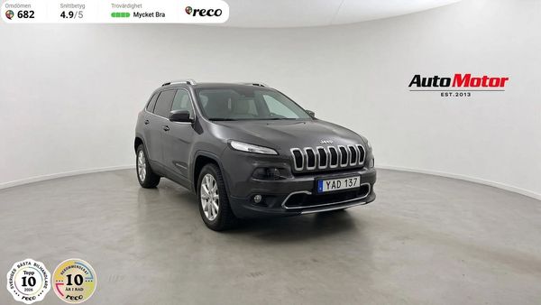 Jeep Cherokee 2.2 CRD 4WD Limited 200hk Drag/kamera - 2016