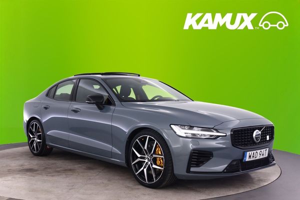 Volvo S60 Recharge T8 II AWD Polestar 456hk Pano H/K HuD 360° Nav - 2023