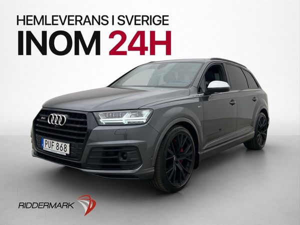 Audi SQ7 4.0 TDI V8 Q 435hk HuD BOSE 360° Cockpit D-Värm Nav - 2017