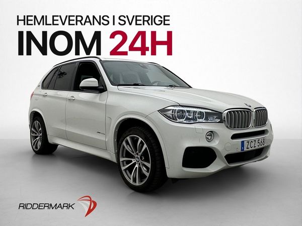 BMW X5 xDrive40e 313hk M-Sport Pano H/K Läder 360° HuD Drag - 2018
