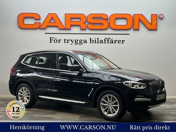 BMW X3 xDrive20i Aut 184HK Apple Carplay Navi Dragkrok - 2019