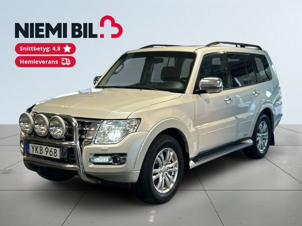 Mitsubishi Pajero 5-dörrar 3.2 Di-D 4WD Skinn/7-sits/Pano/Drag/Kamera/SoV - 2017