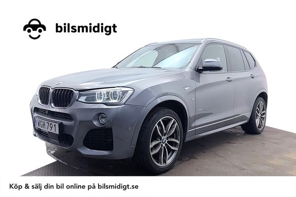BMW X3 xDrive20d Aut M Sport Drag Pano Värmare H/K Delläder - 2017