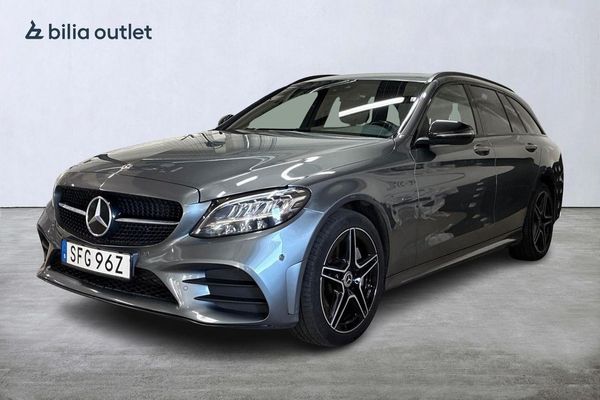 Mercedes C300 T e AMG Night Edition 320hk Navi Drag P-sensor - 2021