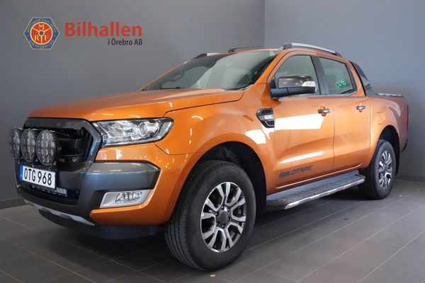 Ford Ranger Dubbelhytt 3.2 TDCi 4x4 Wildtrack Drag Kamera Nav 200HK - 2018