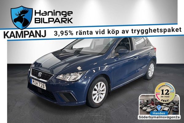 Seat Ibiza 1.0 MPI STYLE SUPERDEAL 3.95% / BT / FARTHÅLLARE - 2019