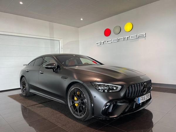 Mercedes AMG GT 63 S 4M+ Dynamic Plus 639hk Se spec! - 2024