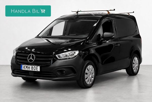 Mercedes Citan 110 CDI M-värm B-kam Carplay Nyserv Moms Dragkrok - 2023